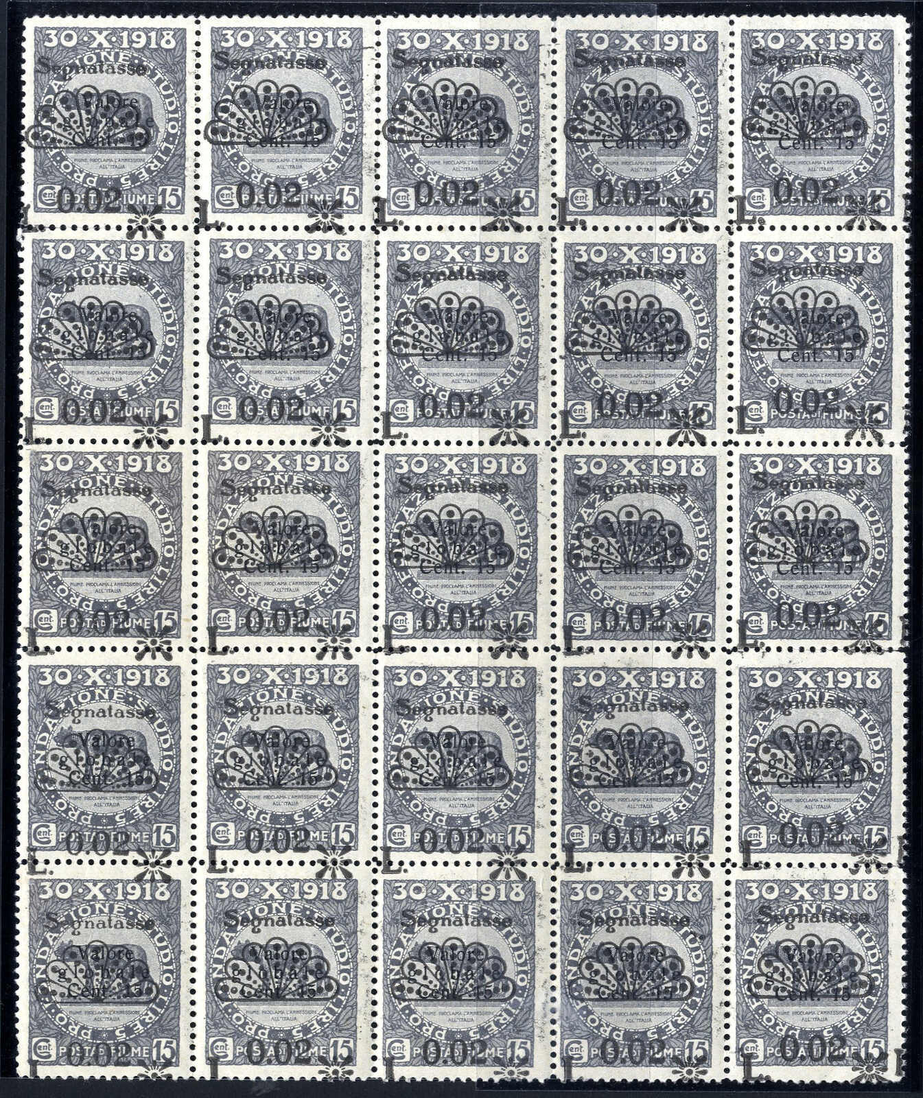Lot 1559 - europe Fiume - Viennafil Auktionen 97th Public Auction Golden Heritage: Austrian Rarities & European Treasures Auction Lot 1559 - europe Fiume - Viennafil Auktionen 97th Public Auction Golden Heritage: Austrian Rarities & European Treasures Auction