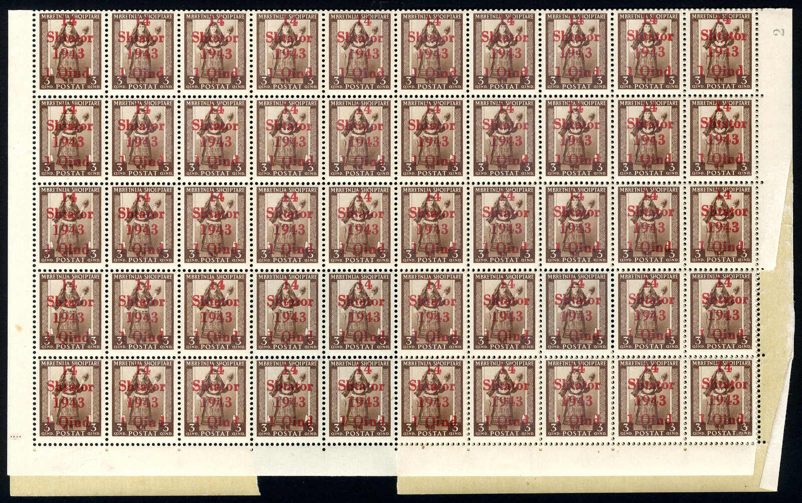 Lot 2765 - germany German Occupation World War II Albania - Viennafil Auktionen 97th Public Auction Golden Heritage: Austrian Rarities & European Treasures Auction Lot 2765 - germany German Occupation World War II Albania - Viennafil Auktionen 97th Public Auction Golden Heritage: Austrian Rarities & European Treasures Auction
