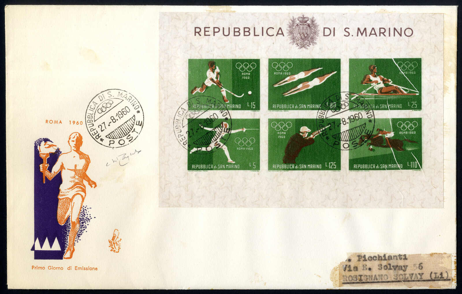 Lot 1719 - europe San Marino - Viennafil Auktionen 97th Public Auction Golden Heritage: Austrian Rarities & European Treasures Auction Lot 1719 - europe San Marino - Viennafil Auktionen 97th Public Auction Golden Heritage: Austrian Rarities & European Treasures Auction