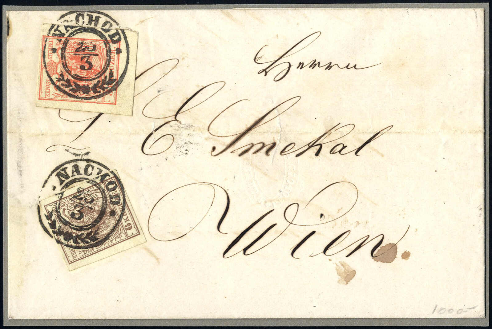 Lot 2068 - europe Austria Cancellations Bohemia - Viennafil Auktionen 97th Public Auction Golden Heritage: Austrian Rarities & European Treasures Auction Lot 2068 - europe Austria Cancellations Bohemia - Viennafil Auktionen 97th Public Auction Golden Heritage: Austrian Rarities & European Treasures Auction