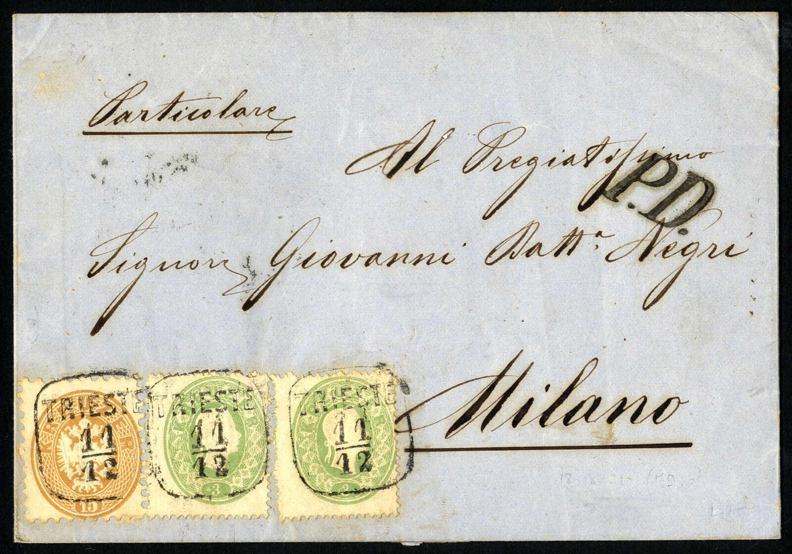 Lot 2223 - europe Austria 1860 Issue -  Viennafil Auktionen 97th Public Auction Golden Heritage: Austrian Rarities & European Treasures Auction