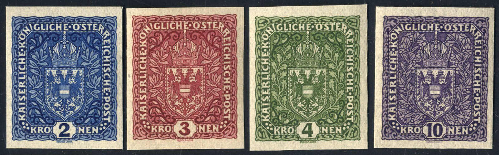 Lot 2289 - europe Austria 1890-1918 Issues - Viennafil Auktionen 97th Public Auction Golden Heritage: Austrian Rarities & European Treasures Auction Lot 2289 - europe Austria 1890-1918 Issues - Viennafil Auktionen 97th Public Auction Golden Heritage: Austrian Rarities & European Treasures Auction