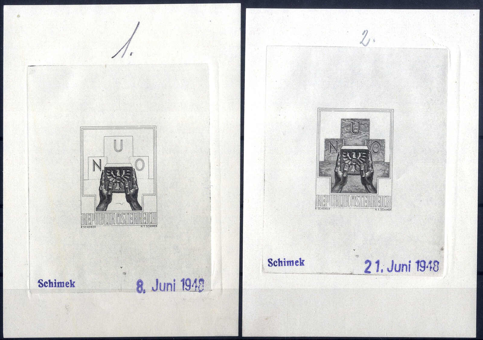 Lot 2483 - europe Austria 2nd. Republic - Viennafil Auktionen 97th Public Auction Golden Heritage: Austrian Rarities & European Treasures Auction Lot 2483 - europe Austria 2nd. Republic - Viennafil Auktionen 97th Public Auction Golden Heritage: Austrian Rarities & European Treasures Auction