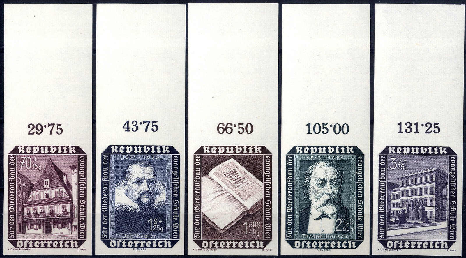 Lot 2499 - europe Austria 2nd. Republic - Viennafil Auktionen 97th Public Auction Golden Heritage: Austrian Rarities & European Treasures Auction Lot 2499 - europe Austria 2nd. Republic - Viennafil Auktionen 97th Public Auction Golden Heritage: Austrian Rarities & European Treasures Auction