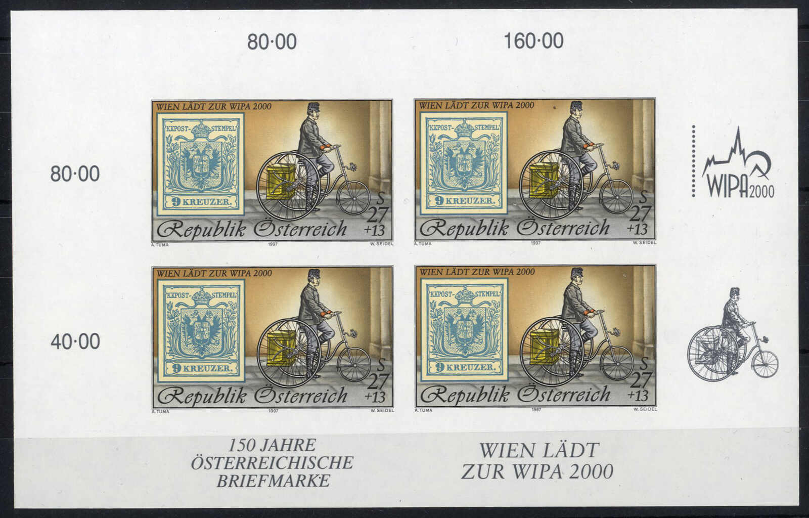 Lot 2616 - europe Austria 2nd. Republic - Viennafil Auktionen 97th Public Auction Golden Heritage: Austrian Rarities & European Treasures Auction Lot 2616 - europe Austria 2nd. Republic - Viennafil Auktionen 97th Public Auction Golden Heritage: Austrian Rarities & European Treasures Auction