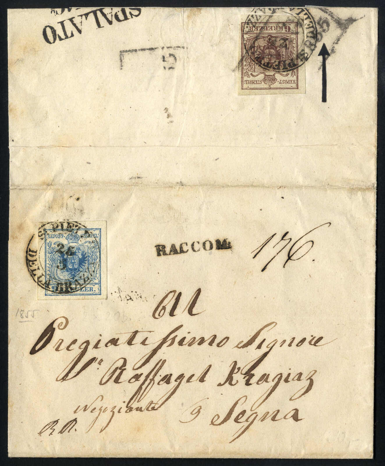 Lot 2085 - europe Austria Cancellations Dalmatia - Viennafil Auktionen 97th Public Auction Golden Heritage: Austrian Rarities & European Treasures Auction Lot 2085 - europe Austria Cancellations Dalmatia - Viennafil Auktionen 97th Public Auction Golden Heritage: Austrian Rarities & European Treasures Auction