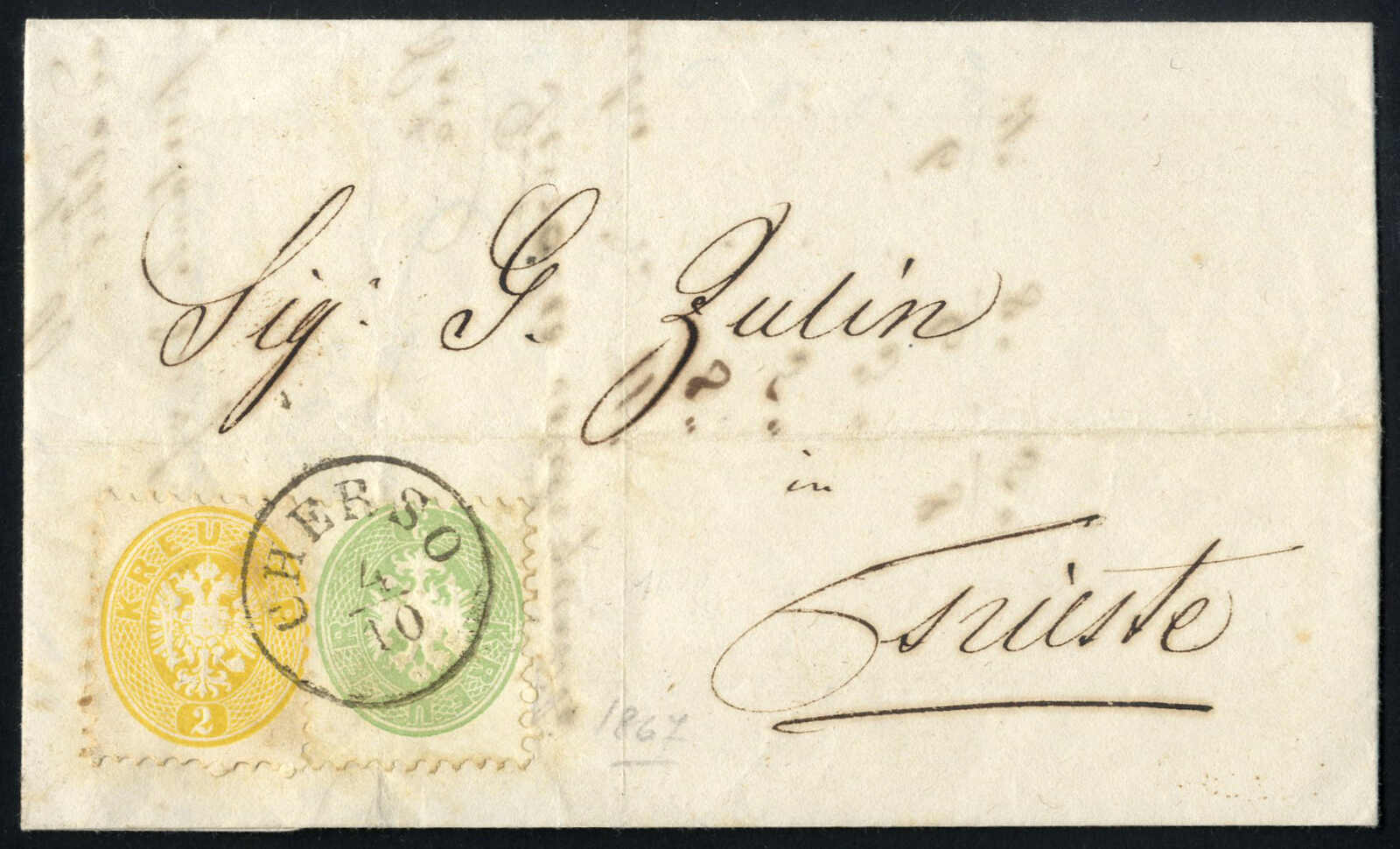 Lot 2249 - europe Austria 1863/64 Issue -  Viennafil Auktionen 97th Public Auction Golden Heritage: Austrian Rarities & European Treasures Auction