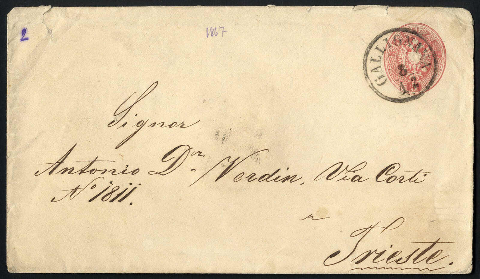 Lot 2107 - europe Austria Cancellations Austrian Littoral - Viennafil Auktionen 97th Public Auction Golden Heritage: Austrian Rarities & European Treasures Auction Lot 2107 - europe Austria Cancellations Austrian Littoral - Viennafil Auktionen 97th Public Auction Golden Heritage: Austrian Rarities & European Treasures Auction