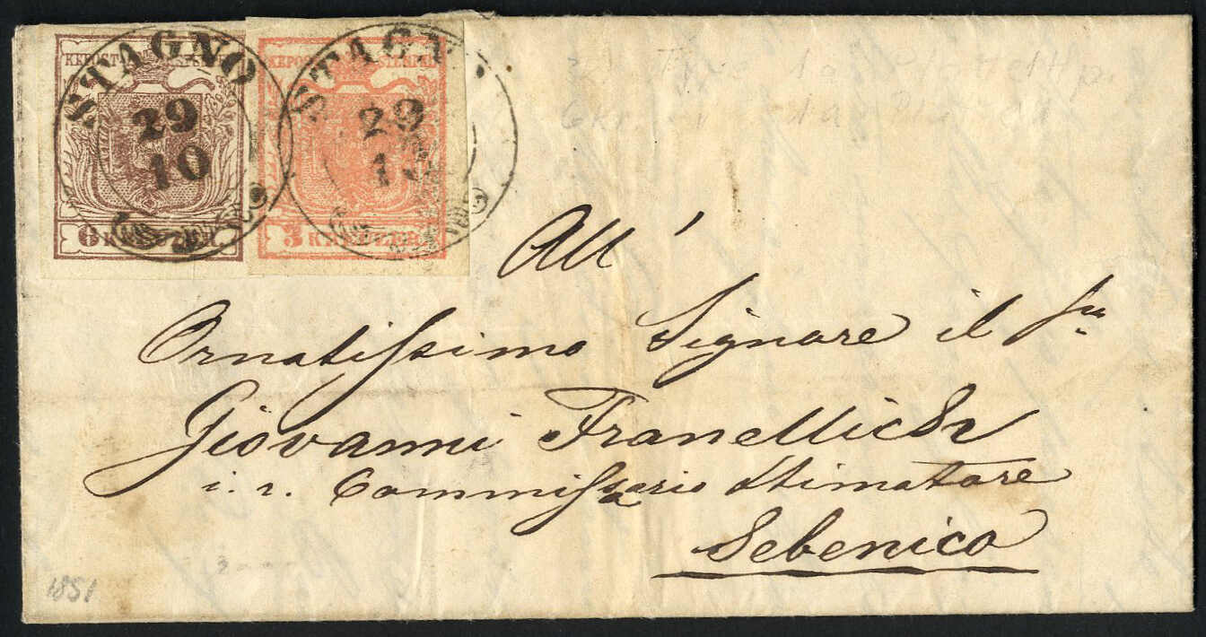 Lot 2094 - europe Austria Cancellations Dalmatia - Viennafil Auktionen 97th Public Auction Golden Heritage: Austrian Rarities & European Treasures Auction Lot 2094 - europe Austria Cancellations Dalmatia - Viennafil Auktionen 97th Public Auction Golden Heritage: Austrian Rarities & European Treasures Auction