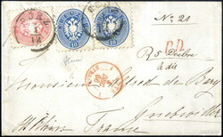 4745070: Austria 1863/64 Issue