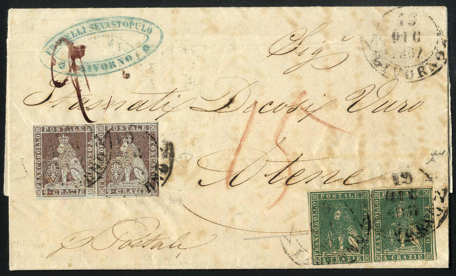 Lot 1347 - europe tuscany - Viennafil Auktionen 97th Public Auction Golden Heritage: Austrian Rarities & European Treasures Auction Lot 1347 - europe tuscany - Viennafil Auktionen 97th Public Auction Golden Heritage: Austrian Rarities & European Treasures Auction
