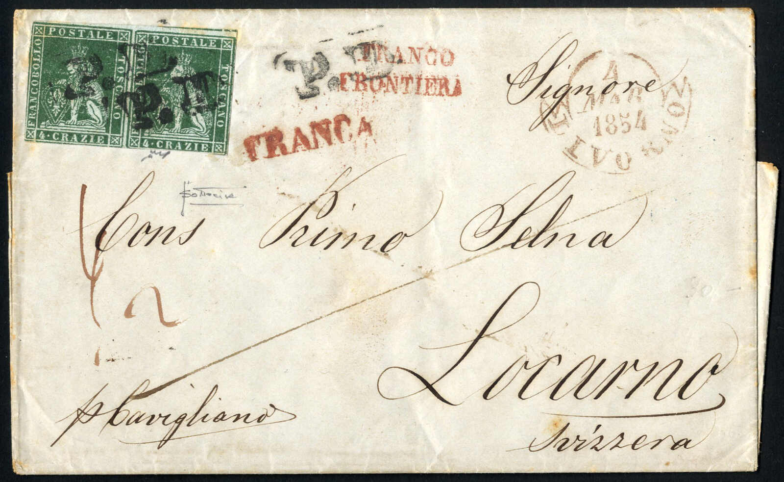Lot 1338 - europe tuscany - Viennafil Auktionen 97th Public Auction Golden Heritage: Austrian Rarities & European Treasures Auction Lot 1338 - europe tuscany - Viennafil Auktionen 97th Public Auction Golden Heritage: Austrian Rarities & European Treasures Auction