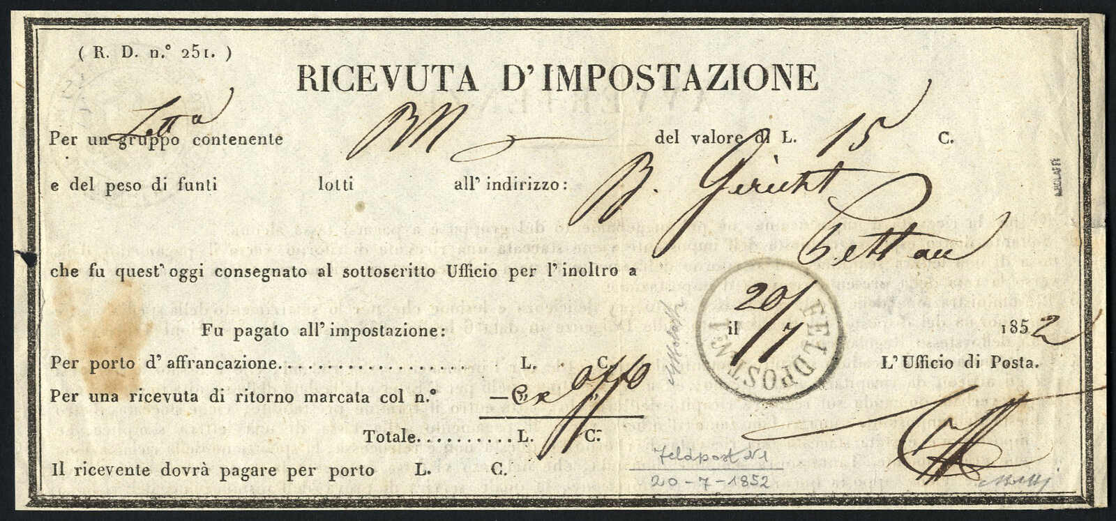 Lot 2141 - europe Austria -  Viennafil Auktionen 97th Public Auction Golden Heritage: Austrian Rarities & European Treasures Auction