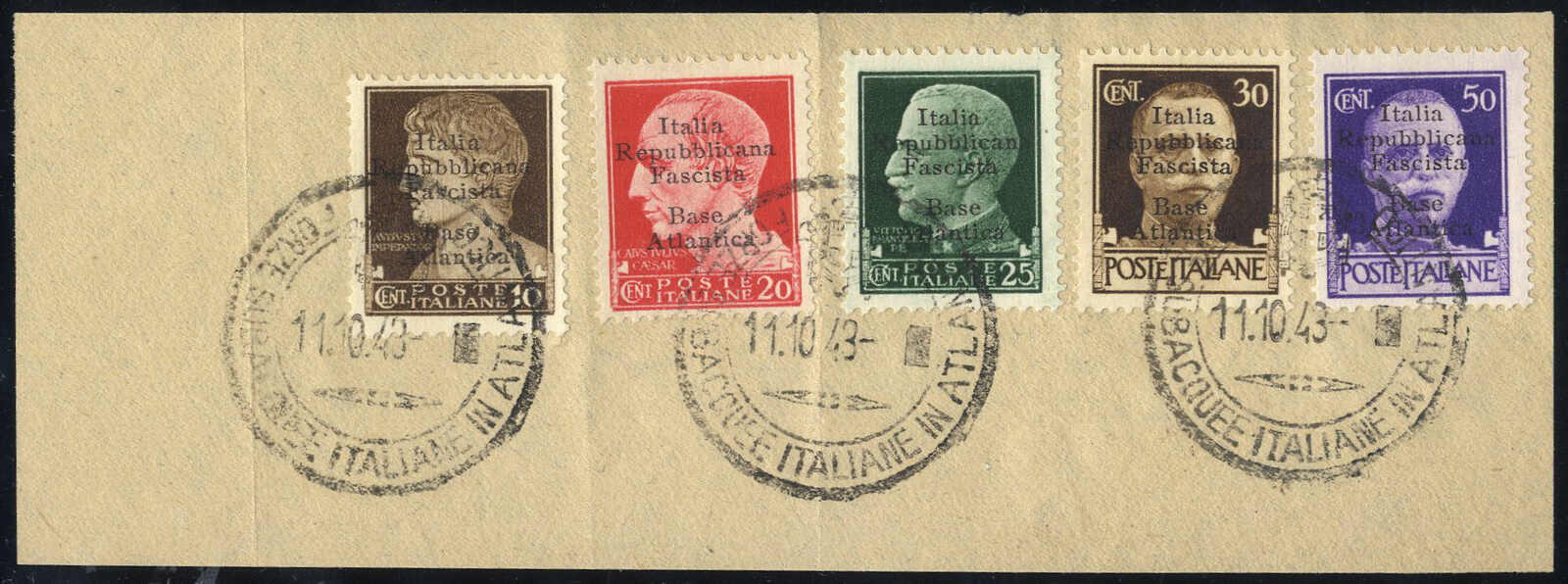 Lot 1521 - europe Italy Militarypost Issue Atlantic Coast -  Viennafil Auktionen 97th Public Auction Golden Heritage: Austrian Rarities & European Treasures Auction