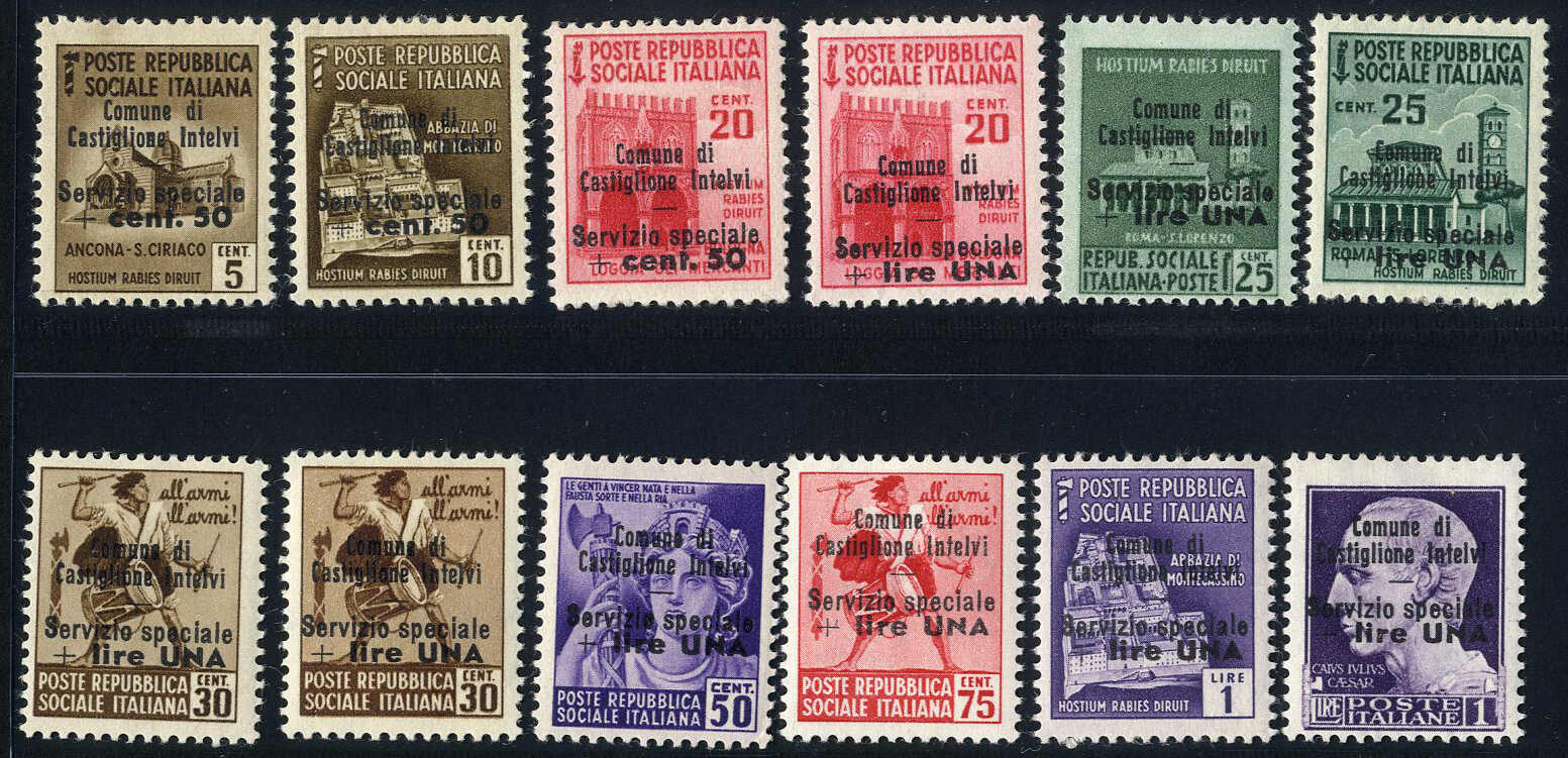 Lot 1534 - europe Italian Local Issue Castiglione d'Intelvi -  Viennafil Auktionen 97th Public Auction Golden Heritage: Austrian Rarities & European Treasures Auction