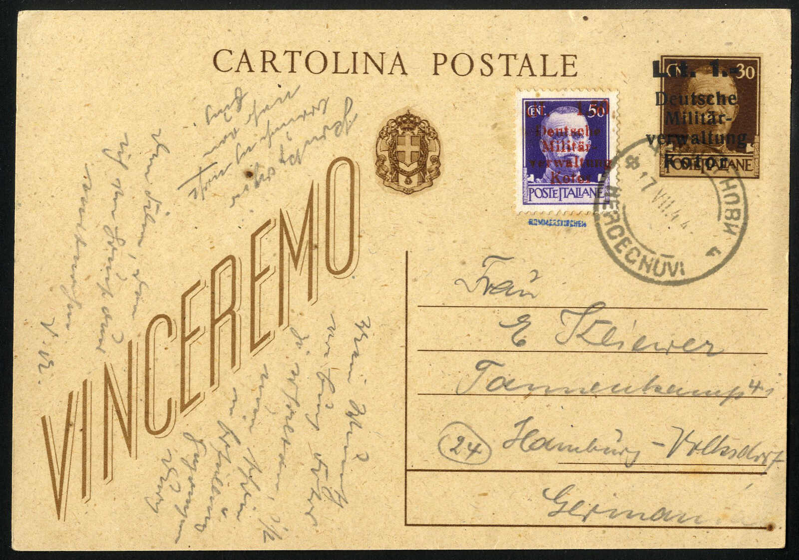 Lot 2778 - germany German Occupation World War II Kotor - Viennafil Auktionen 97th Public Auction Golden Heritage: Austrian Rarities & European Treasures Auction Lot 2778 - germany German Occupation World War II Kotor - Viennafil Auktionen 97th Public Auction Golden Heritage: Austrian Rarities & European Treasures Auction
