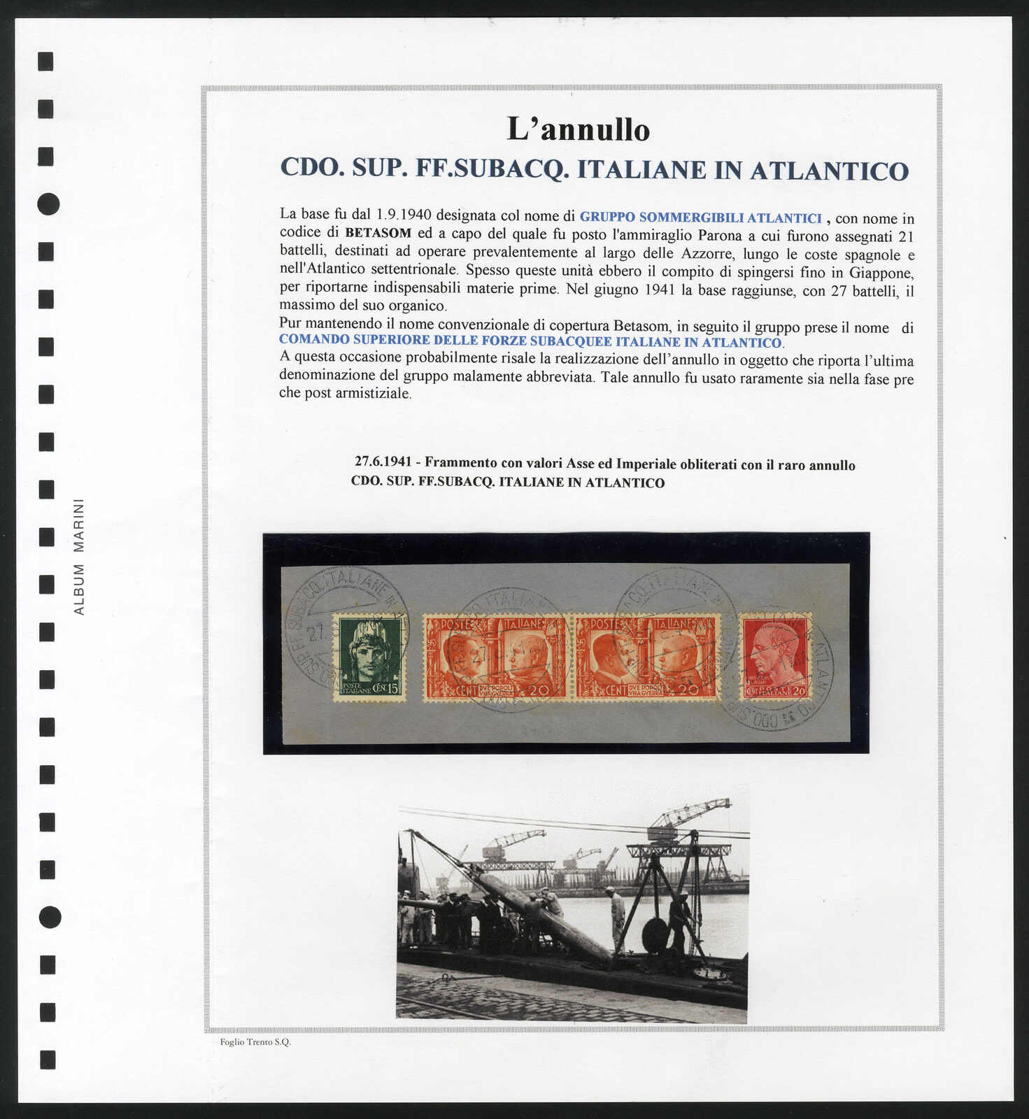 Lot 1520 - europe Italy Militarypost Issue Atlantic Coast -  Viennafil Auktionen 97th Public Auction Golden Heritage: Austrian Rarities & European Treasures Auction