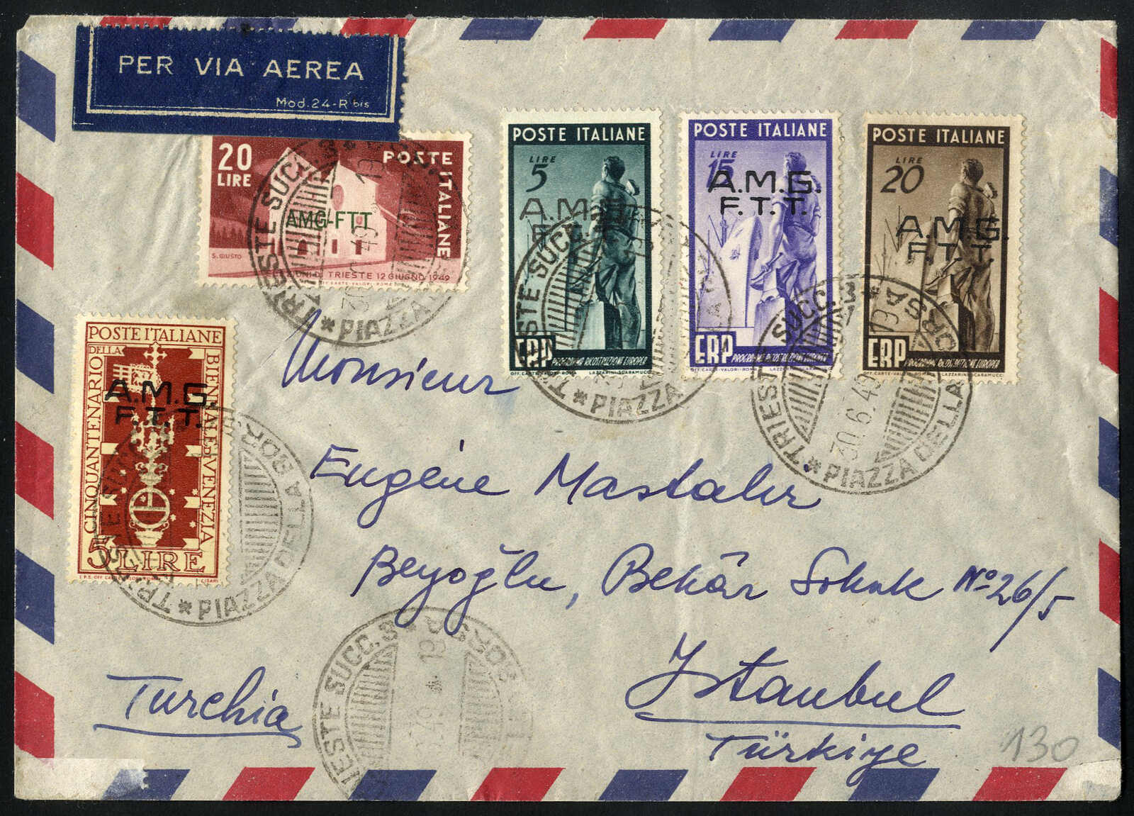 Lot 1510 - europe trieste zone a - Viennafil Auktionen 97th Public Auction Golden Heritage: Austrian Rarities & European Treasures Auction Lot 1510 - europe trieste zone a - Viennafil Auktionen 97th Public Auction Golden Heritage: Austrian Rarities & European Treasures Auction