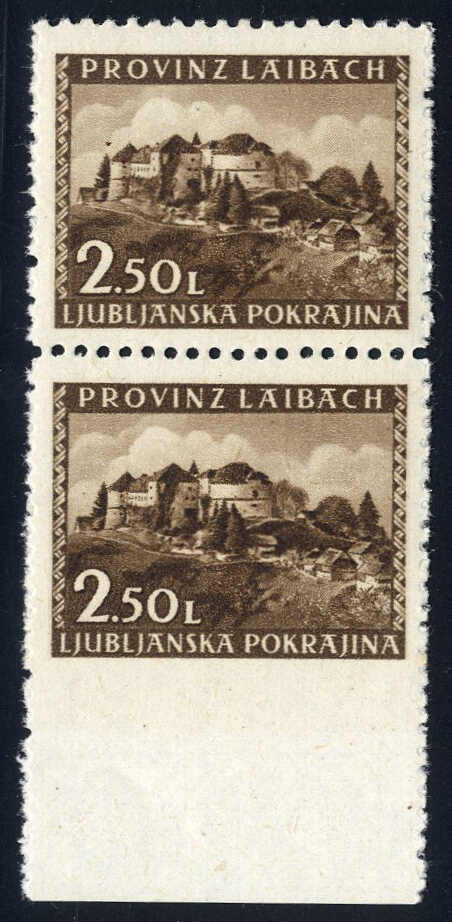 Lot 2788 - germany German Occupation World War II Laibach -  Viennafil Auktionen 97th Public Auction Golden Heritage: Austrian Rarities & European Treasures Auction