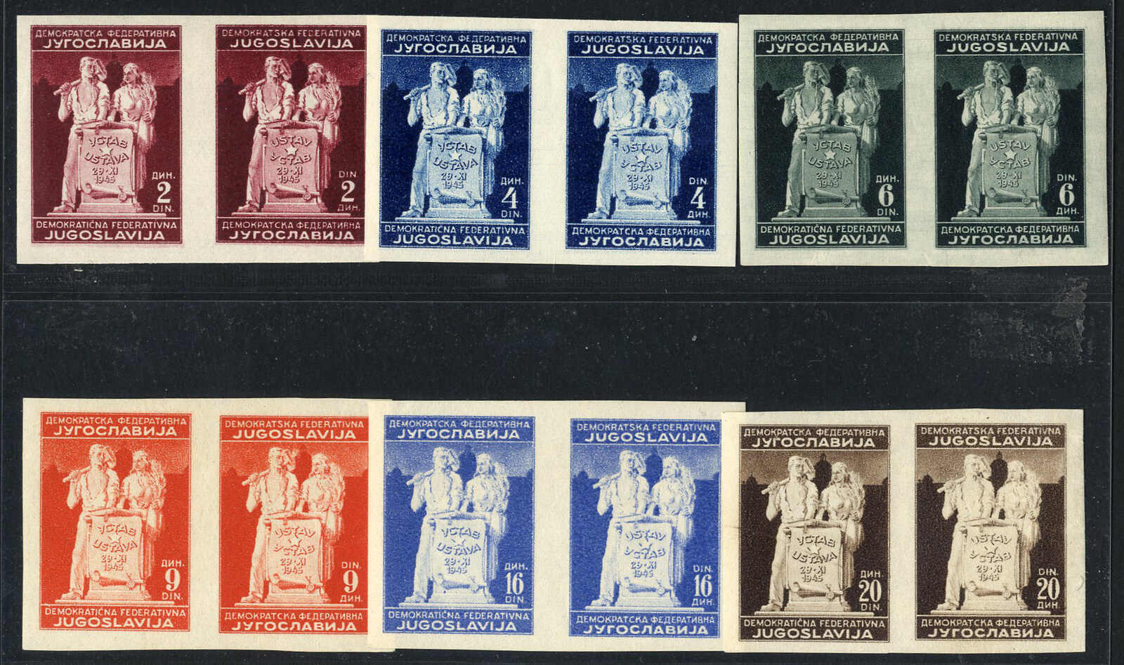 Lot 2873 - europe Yugoslavia -  Viennafil Auktionen 97th Public Auction Golden Heritage: Austrian Rarities & European Treasures Auction