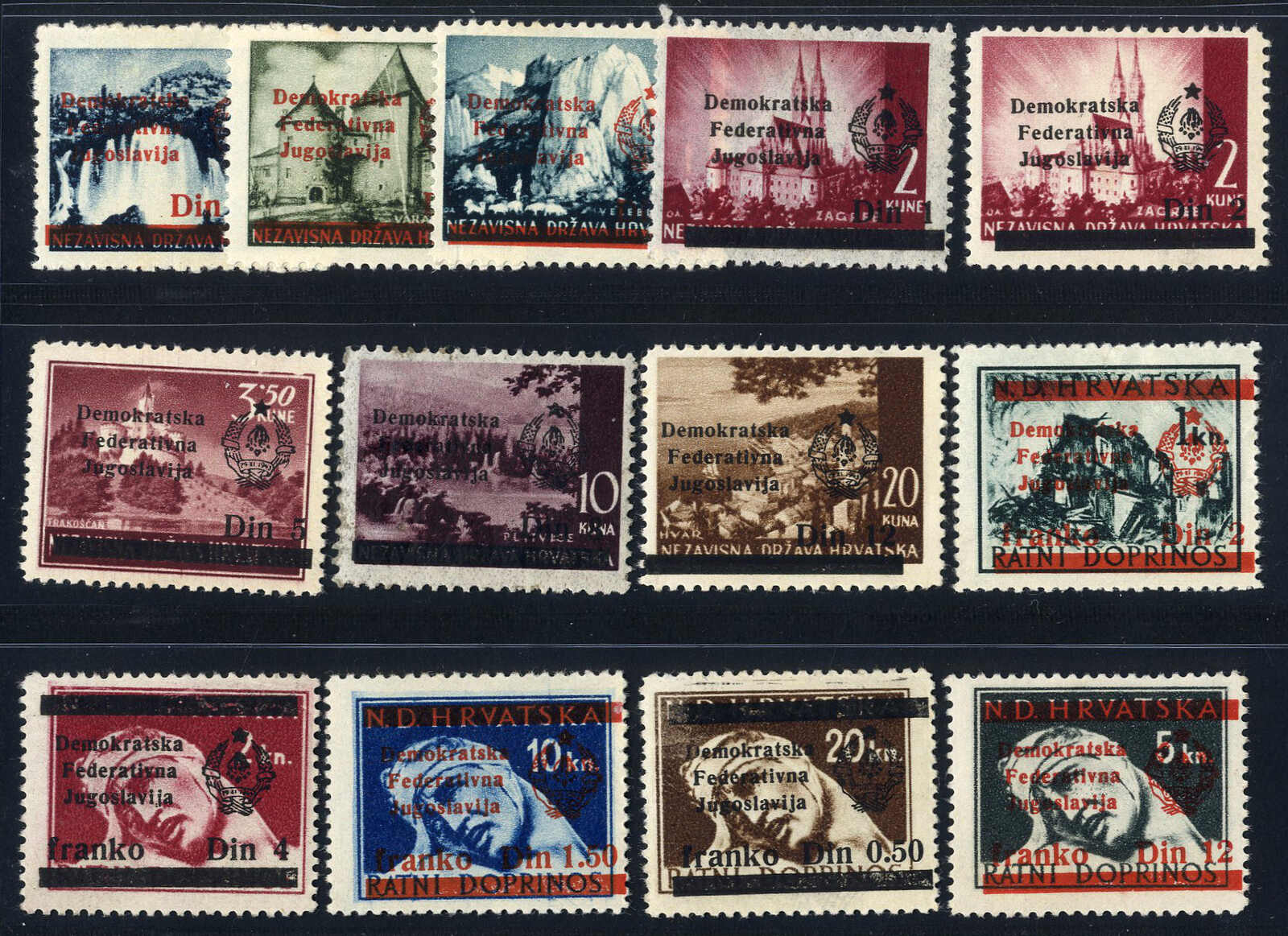 Lot 2874 - europe Peoples Republics Bosnia -  Viennafil Auktionen 97th Public Auction Golden Heritage: Austrian Rarities & European Treasures Auction