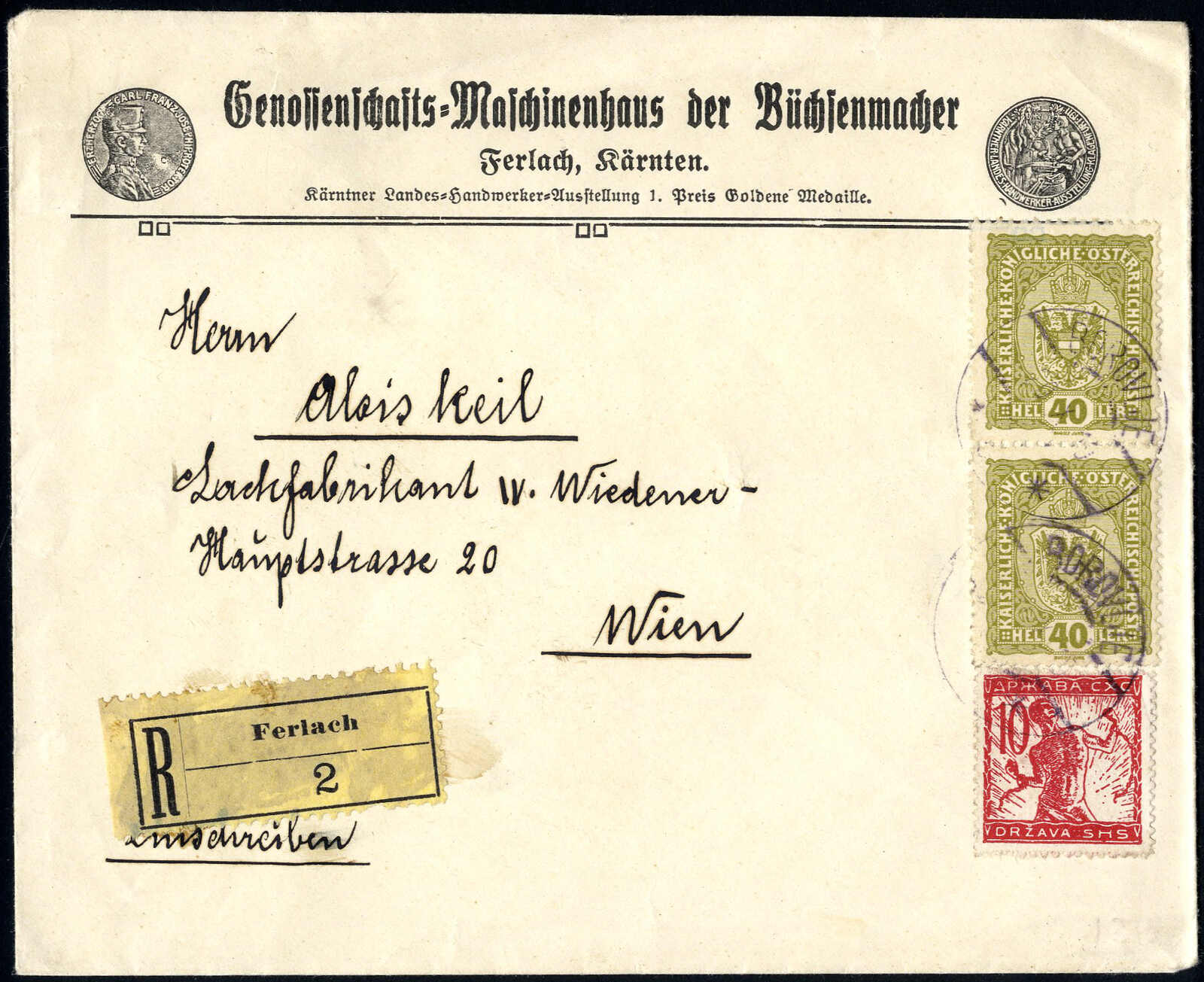Lot 2882 - europe Peoples Republics Slovenia -  Viennafil Auktionen 97th Public Auction Golden Heritage: Austrian Rarities & European Treasures Auction