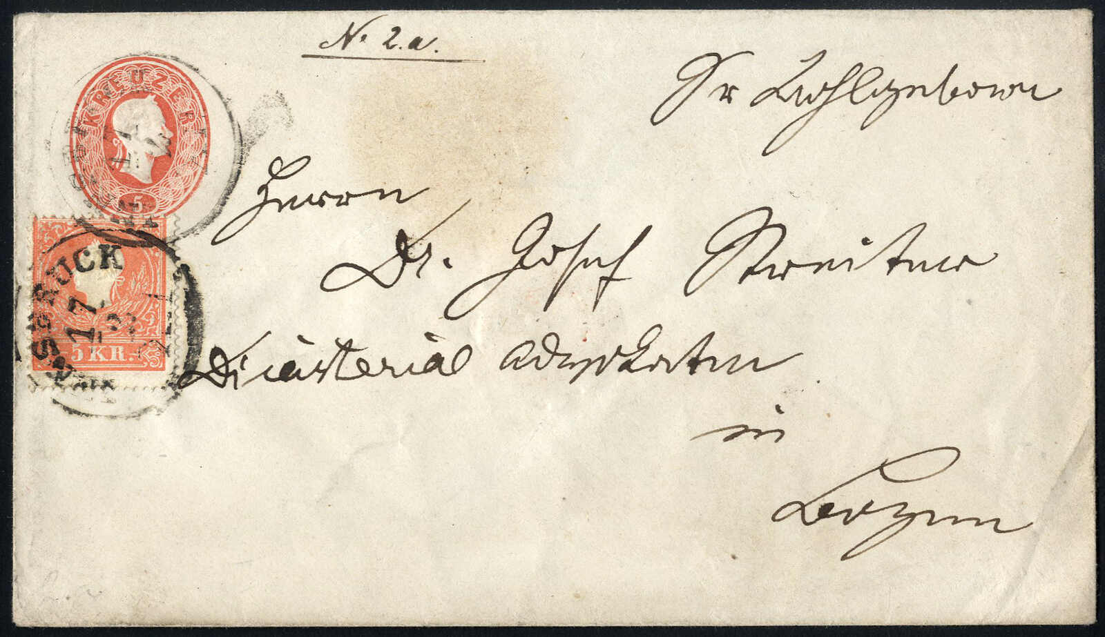 Lot 1953 - europe Austria Cancellations Tyrol - Viennafil Auktionen 97th Public Auction Golden Heritage: Austrian Rarities & European Treasures Auction Lot 1953 - europe Austria Cancellations Tyrol - Viennafil Auktionen 97th Public Auction Golden Heritage: Austrian Rarities & European Treasures Auction