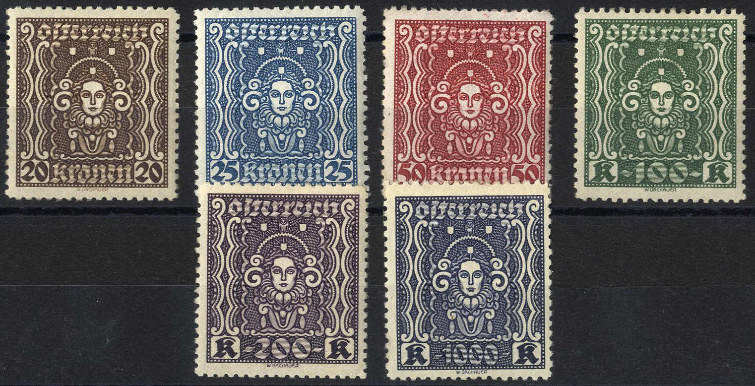 Lot 2337 - europe Austria 1st. Republic - Viennafil Auktionen 97th Public Auction Golden Heritage: Austrian Rarities & European Treasures Auction Lot 2337 - europe Austria 1st. Republic - Viennafil Auktionen 97th Public Auction Golden Heritage: Austrian Rarities & European Treasures Auction