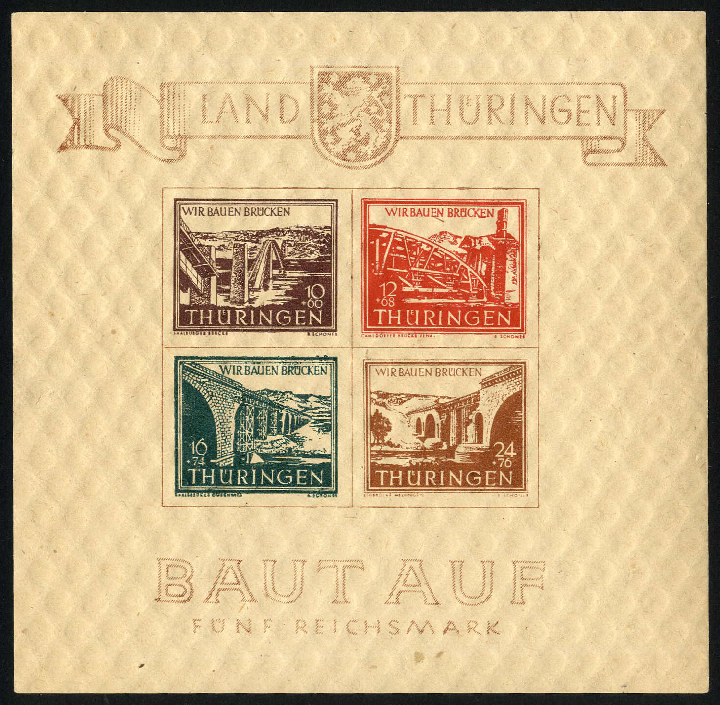 Lot 2824 - germany german russian occupation -  Viennafil Auktionen 97th Public Auction Golden Heritage: Austrian Rarities & European Treasures Auction