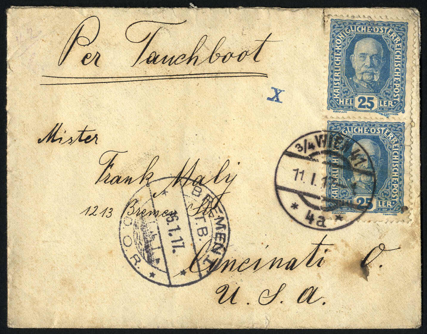Lot 2647 - europe Austria Navy and Ship Mail - Viennafil Auktionen 97th Public Auction Golden Heritage: Austrian Rarities & European Treasures Auction Lot 2647 - europe Austria Navy and Ship Mail - Viennafil Auktionen 97th Public Auction Golden Heritage: Austrian Rarities & European Treasures Auction