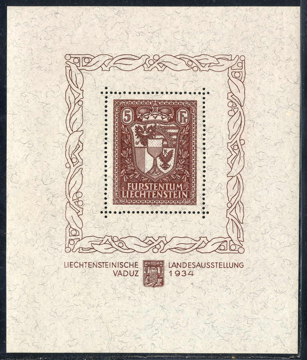 Lot 2888 - europe Liechtenstein -  Viennafil Auktionen 97th Public Auction Golden Heritage: Austrian Rarities & European Treasures Auction