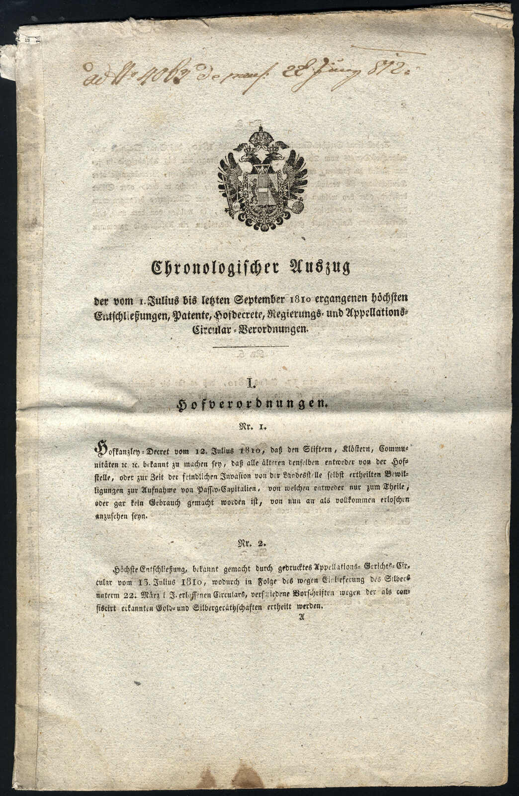 Lot 1867 - europe Austria Early Pre Philatelic letters and Documents - Viennafil Auktionen 97th Public Auction Golden Heritage: Austrian Rarities & European Treasures Auction Lot 1867 - europe Austria Early Pre Philatelic letters and Documents - Viennafil Auktionen 97th Public Auction Golden Heritage: Austrian Rarities & European Treasures Auction