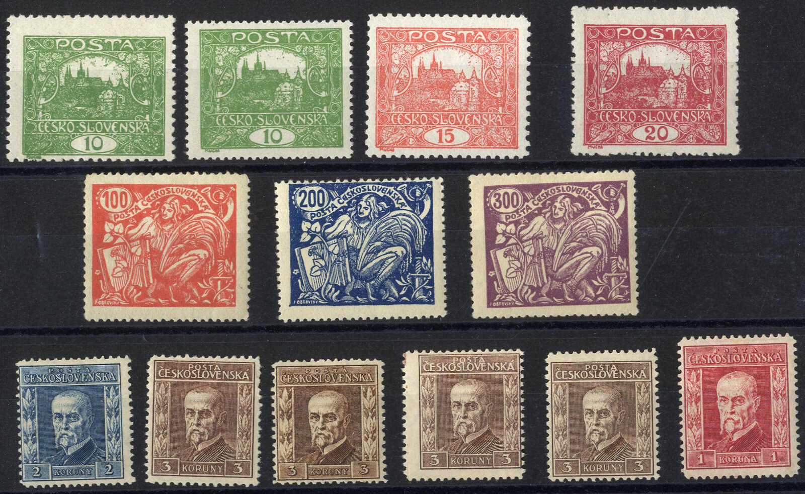 Lot 2965 - europe Czechoslovakia -  Viennafil Auktionen 97th Public Auction Golden Heritage: Austrian Rarities & European Treasures Auction