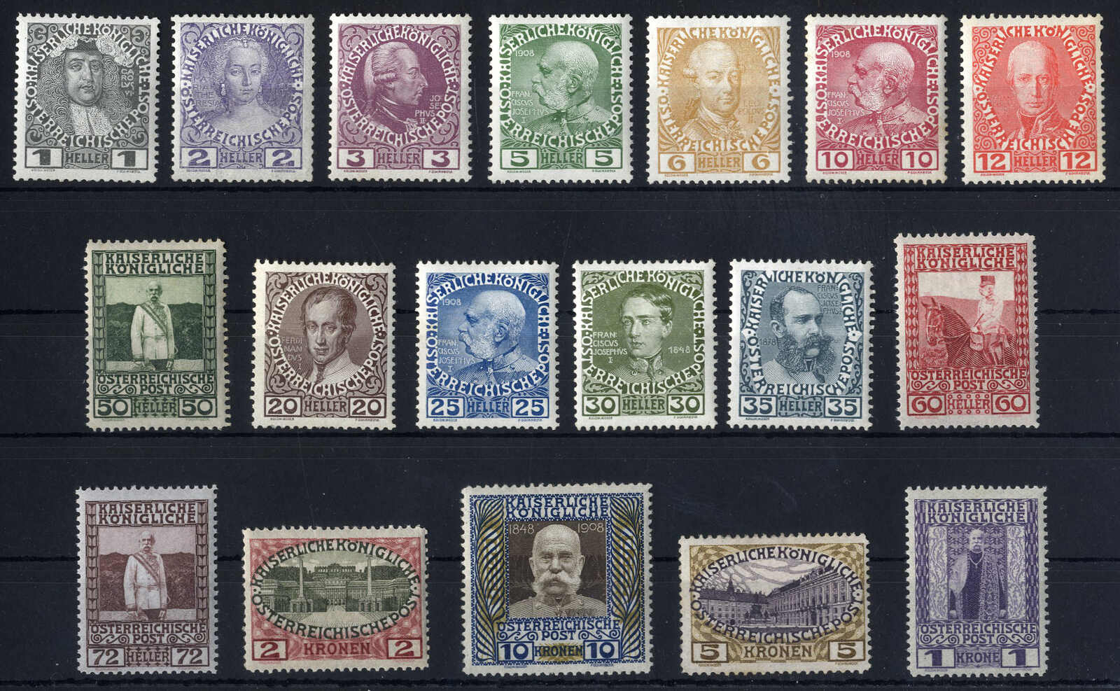 Lot 2281 - europe Austria 1890-1918 Issues - Viennafil Auktionen 97th Public Auction Golden Heritage: Austrian Rarities & European Treasures Auction Lot 2281 - europe Austria 1890-1918 Issues - Viennafil Auktionen 97th Public Auction Golden Heritage: Austrian Rarities & European Treasures Auction