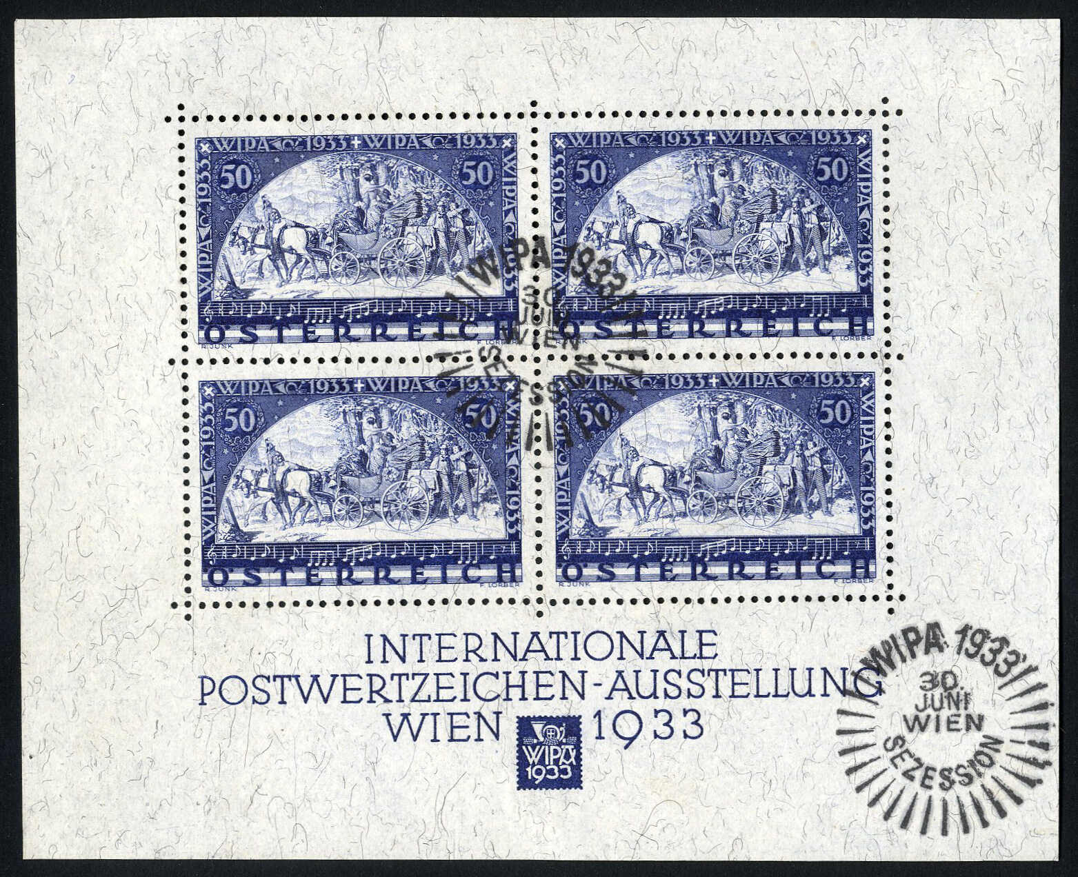 Lot 2355 - europe Austria 1st. Republic -  Viennafil Auktionen 97th Public Auction Golden Heritage: Austrian Rarities & European Treasures Auction