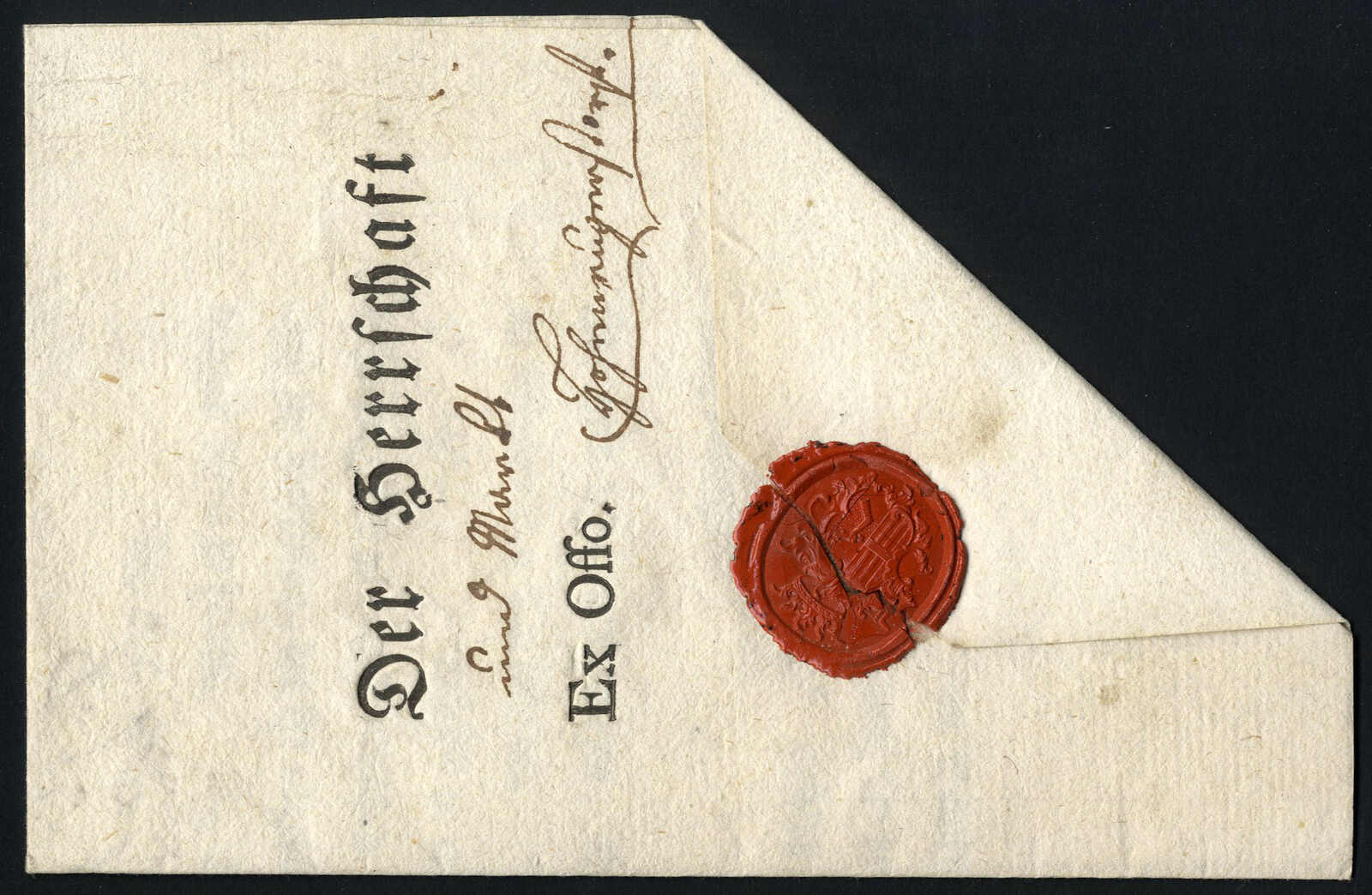 Lot 1865 - europe Austria Early Pre Philatelic letters and Documents - Viennafil Auktionen 97th Public Auction Golden Heritage: Austrian Rarities & European Treasures Auction Lot 1865 - europe Austria Early Pre Philatelic letters and Documents - Viennafil Auktionen 97th Public Auction Golden Heritage: Austrian Rarities & European Treasures Auction