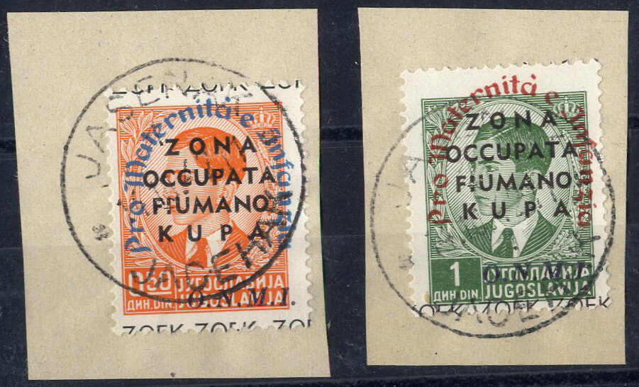 Lot 1573 - europe Italian Occupation Fiume Kupa - Viennafil Auktionen 97th Public Auction Golden Heritage: Austrian Rarities & European Treasures Auction Lot 1573 - europe Italian Occupation Fiume Kupa - Viennafil Auktionen 97th Public Auction Golden Heritage: Austrian Rarities & European Treasures Auction