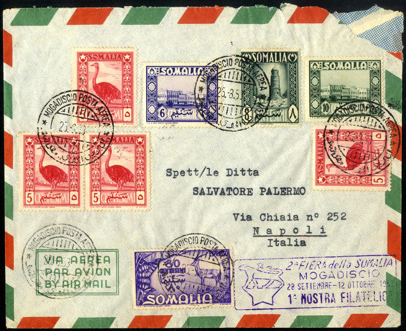 Lot 1683 - other countries italian somaliland -  Viennafil Auktionen 97th Public Auction Golden Heritage: Austrian Rarities & European Treasures Auction