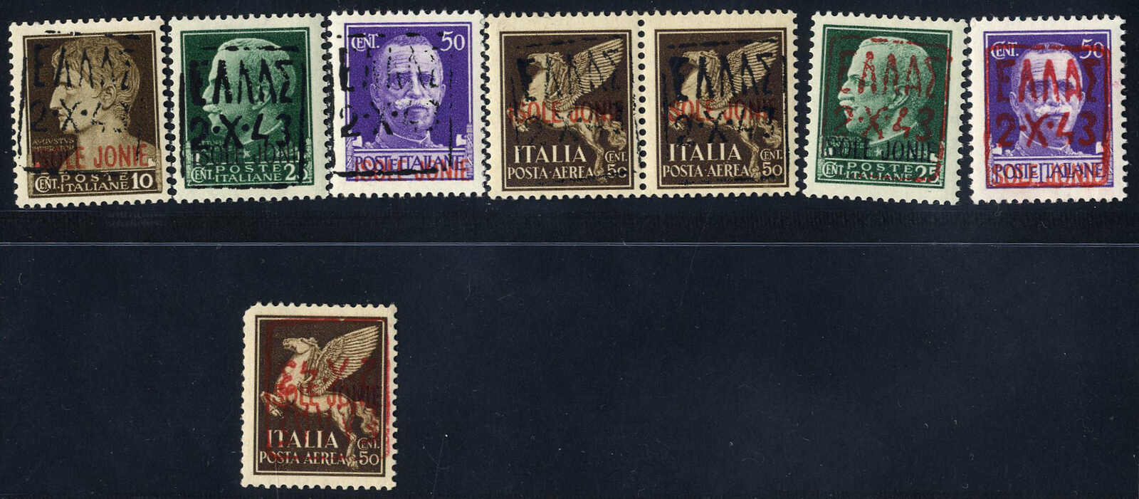 Lot 1574 - germany German Occupation World War II Zante - Viennafil Auktionen 97th Public Auction Golden Heritage: Austrian Rarities & European Treasures Auction Lot 1574 - germany German Occupation World War II Zante - Viennafil Auktionen 97th Public Auction Golden Heritage: Austrian Rarities & European Treasures Auction
