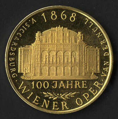 Lot 4087 - other Themed Medals - Themes - Music -  Viennafil Auktionen 97th Public Auction Golden Heritage: Austrian Rarities & European Treasures Auction