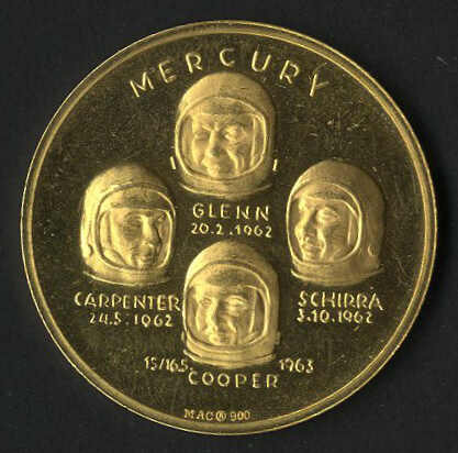 Lot 4096 - other Themed Medals - Themes - Space -  Viennafil Auktionen 97th Public Auction Golden Heritage: Austrian Rarities & European Treasures Auction