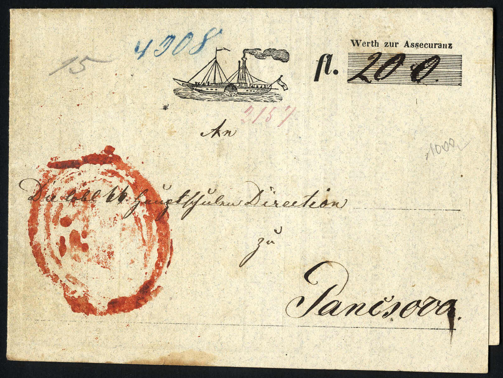 Lot 439 - europe austria donau steamship company - Viennafil Auktionen 97th Public Auction Golden Heritage: Austrian Rarities & European Treasures Auction Lot 439 - europe austria donau steamship company - Viennafil Auktionen 97th Public Auction Golden Heritage: Austrian Rarities & European Treasures Auction