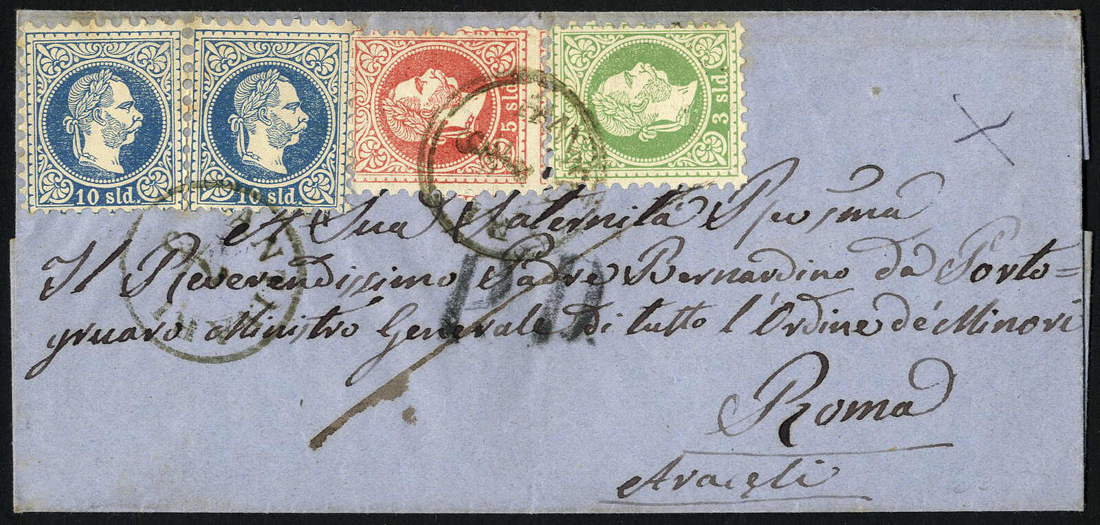 Lot 594 - europe Albania Austrian Post Offices -  Viennafil Auktionen 97th Public Auction Golden Heritage: Austrian Rarities & European Treasures Auction