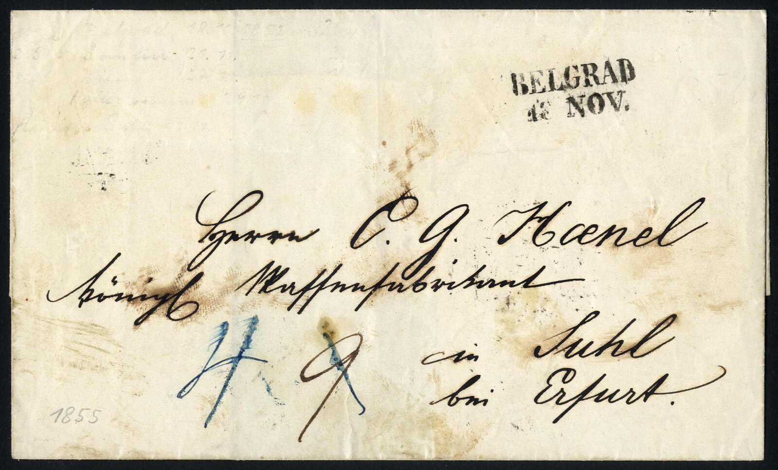 Lot 684 - europe Serbia Austrian Post Offices - Viennafil Auktionen 97th Public Auction Golden Heritage: Austrian Rarities & European Treasures Auction Lot 684 - europe Serbia Austrian Post Offices - Viennafil Auktionen 97th Public Auction Golden Heritage: Austrian Rarities & European Treasures Auction