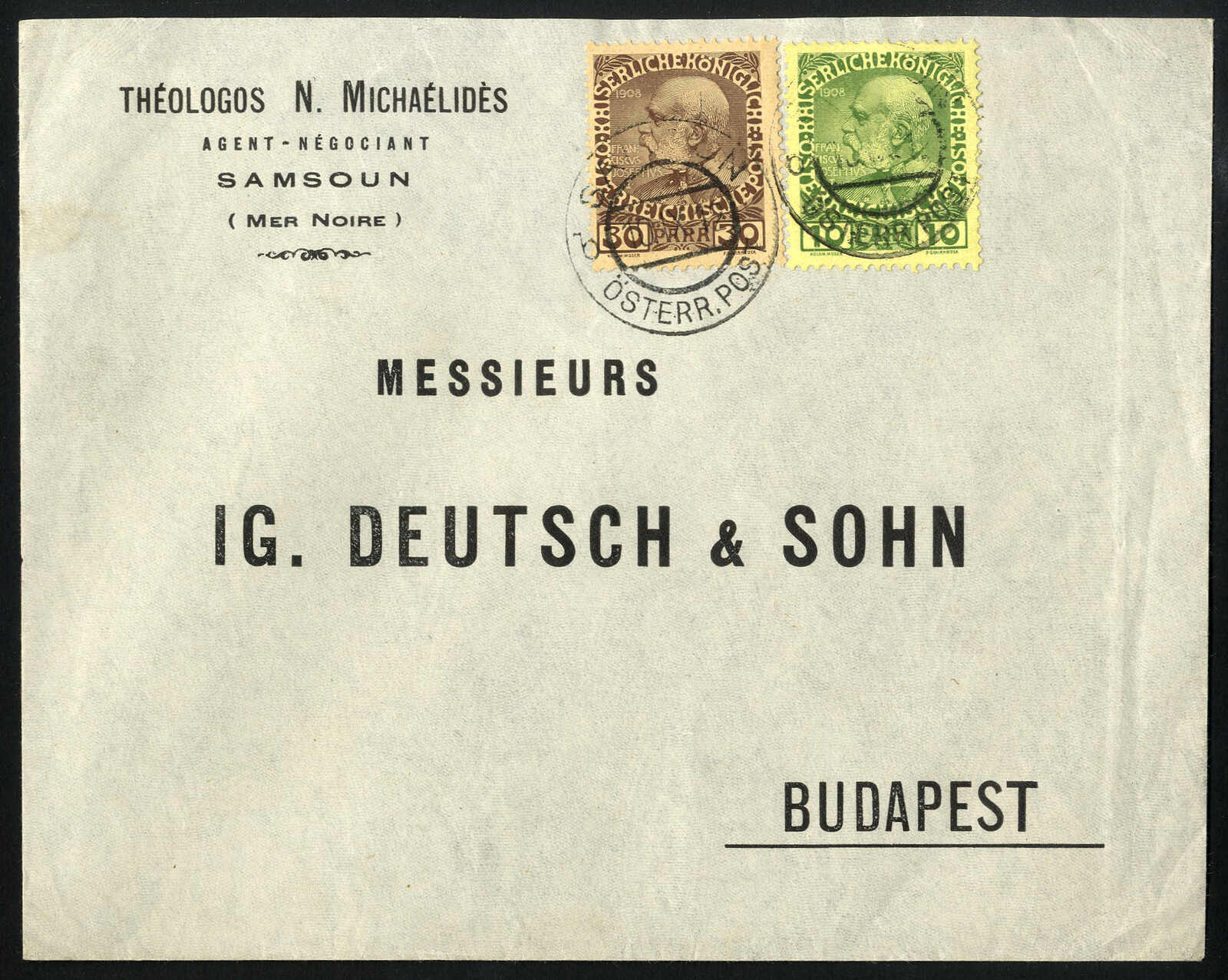 Lot 571 - europe austrian levant - Viennafil Auktionen 97th Public Auction Golden Heritage: Austrian Rarities & European Treasures Auction Lot 571 - europe austrian levant - Viennafil Auktionen 97th Public Auction Golden Heritage: Austrian Rarities & European Treasures Auction