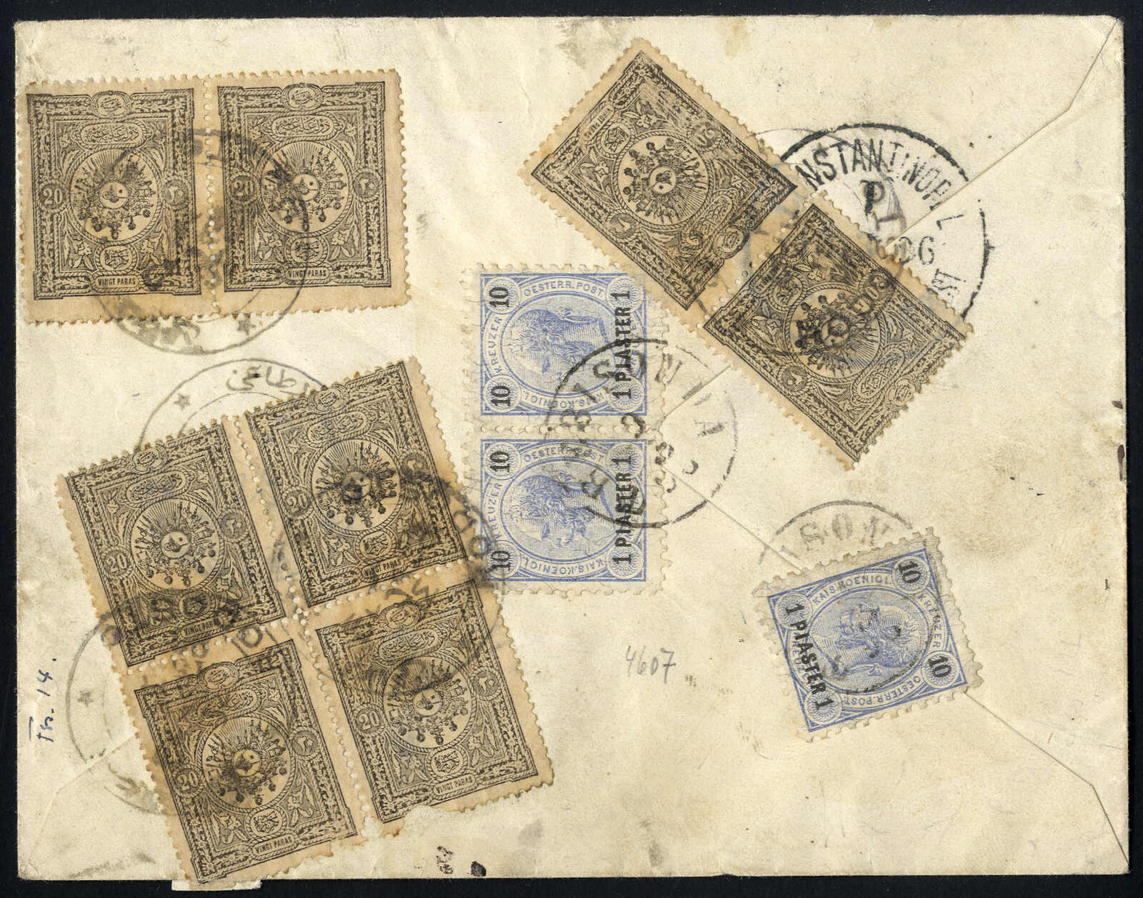 Lot 559 - europe austrian levant - Viennafil Auktionen 97th Public Auction Golden Heritage: Austrian Rarities & European Treasures Auction Lot 559 - europe austrian levant - Viennafil Auktionen 97th Public Auction Golden Heritage: Austrian Rarities & European Treasures Auction
