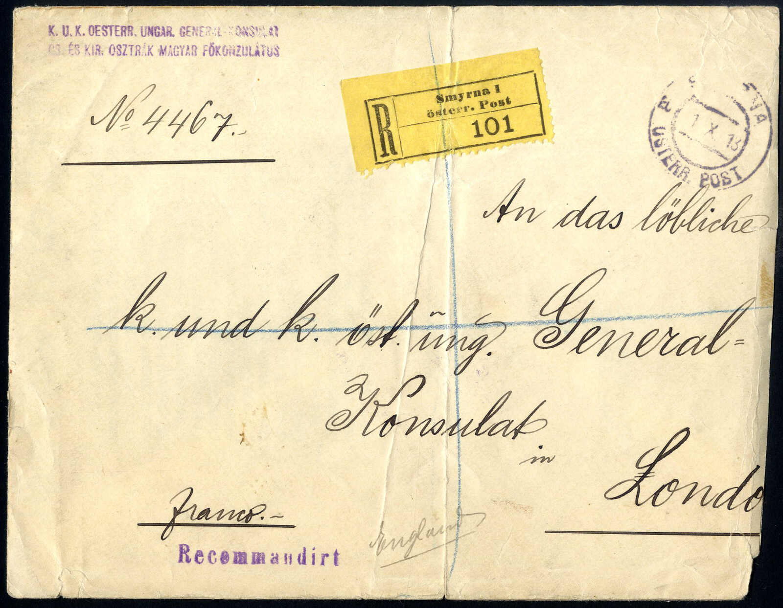 Lot 573 - europe austrian levant - Viennafil Auktionen 97th Public Auction Golden Heritage: Austrian Rarities & European Treasures Auction Lot 573 - europe austrian levant - Viennafil Auktionen 97th Public Auction Golden Heritage: Austrian Rarities & European Treasures Auction