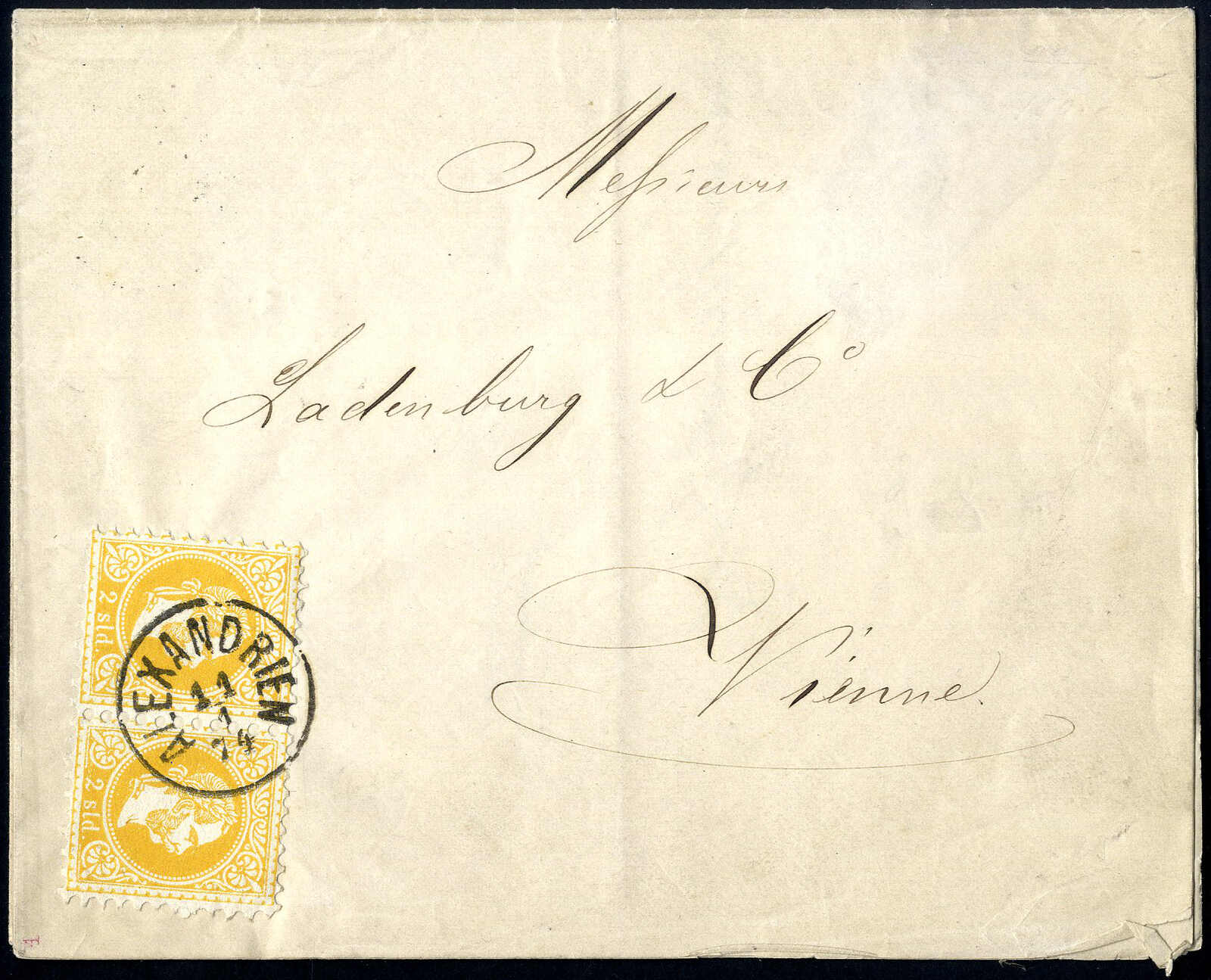 Lot 692 - other countries egypt austrian post offices -  Viennafil Auktionen 97th Public Auction Golden Heritage: Austrian Rarities & European Treasures Auction
