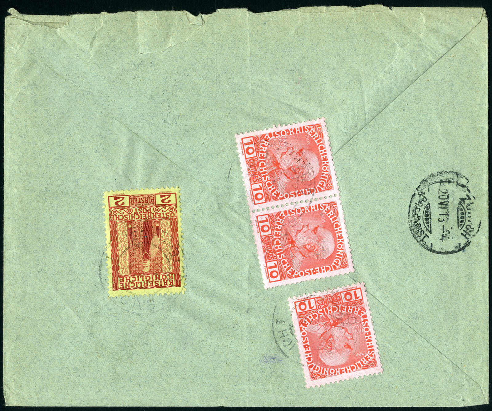 Lot 645 - europe Greece Austrian Levant Post Offices -  Viennafil Auktionen 97th Public Auction Golden Heritage: Austrian Rarities & European Treasures Auction