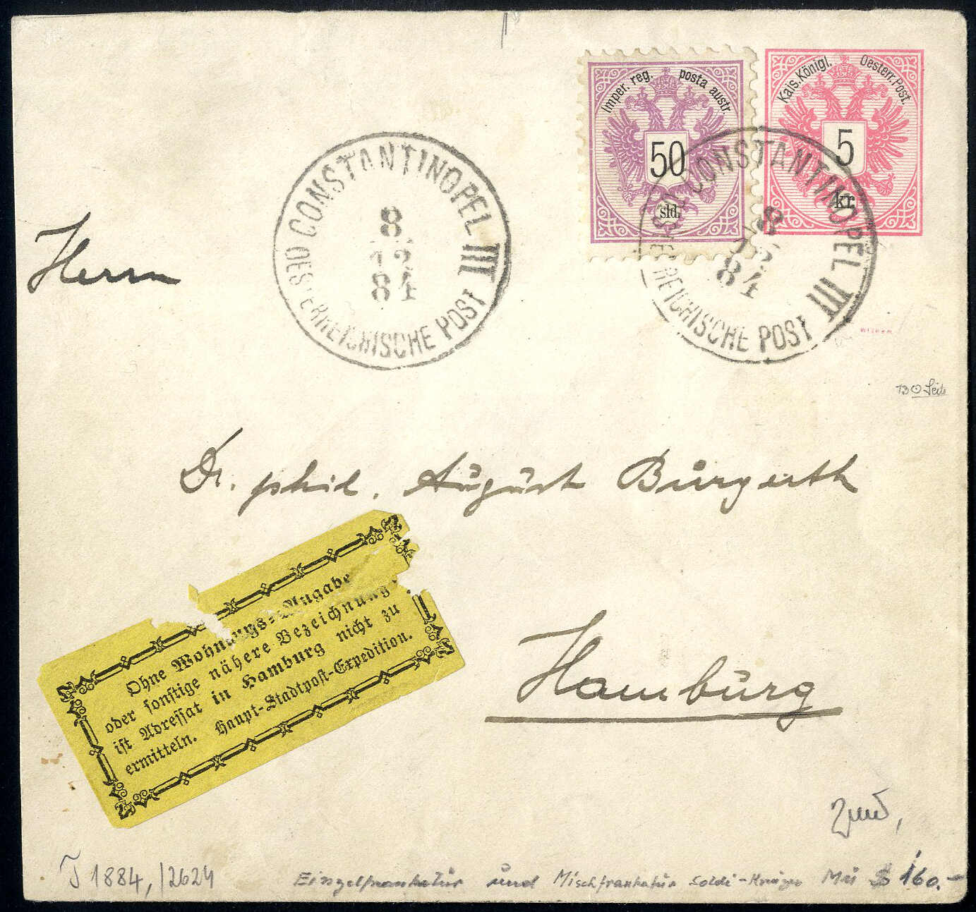 Lot 576 - europe austrian levant - Viennafil Auktionen 97th Public Auction Golden Heritage: Austrian Rarities & European Treasures Auction Lot 576 - europe austrian levant - Viennafil Auktionen 97th Public Auction Golden Heritage: Austrian Rarities & European Treasures Auction
